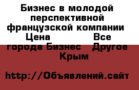 Бизнес в молодой перспективной французской компании › Цена ­ 30 000 - Все города Бизнес » Другое   . Крым